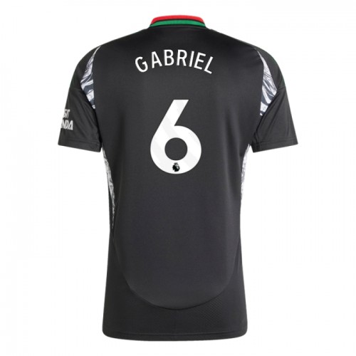 Camisola do Arsenal Gabriel 6 Equipamento Alternativo 2024-25 Camisola do Arsenal Gabriel 6 Equipamento Alternativo 2024-25